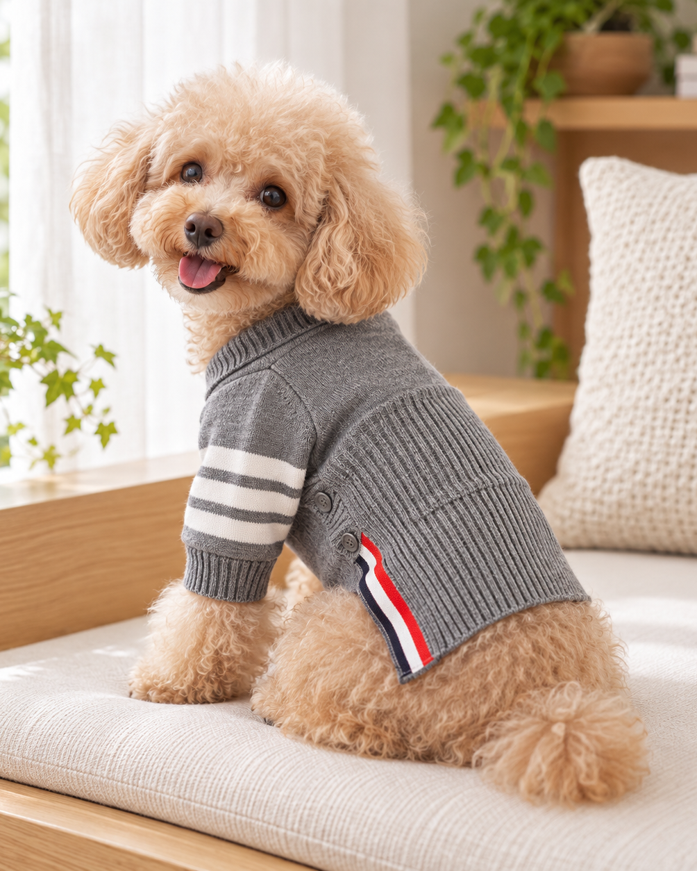 あったかニット 犬用セーター