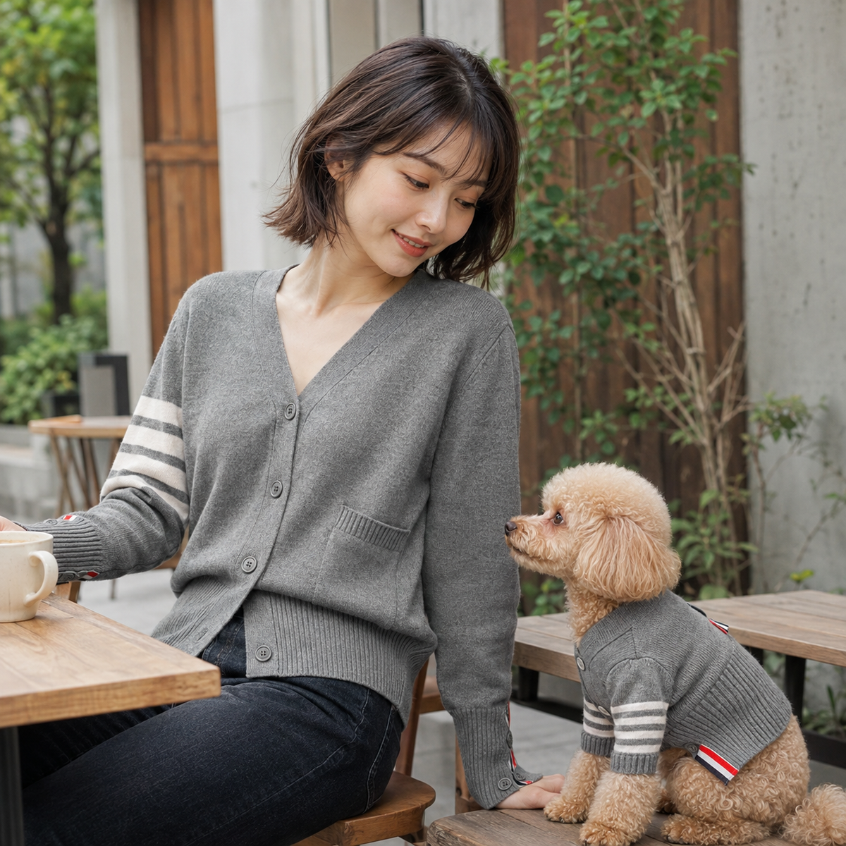 あったかニット 犬用セーター